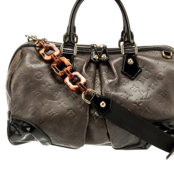 Vintage Louis Vuitton leather duffle bag - Picture 1 of 9